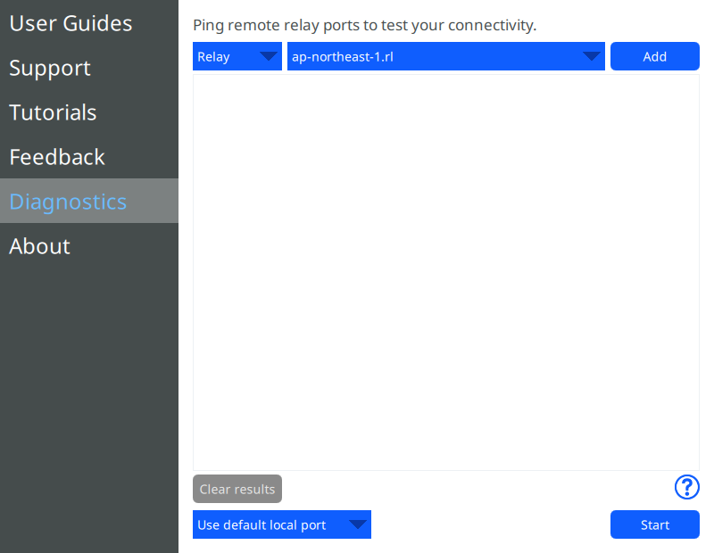 Run Network Diagnostics from the Beam App Beam Documentation